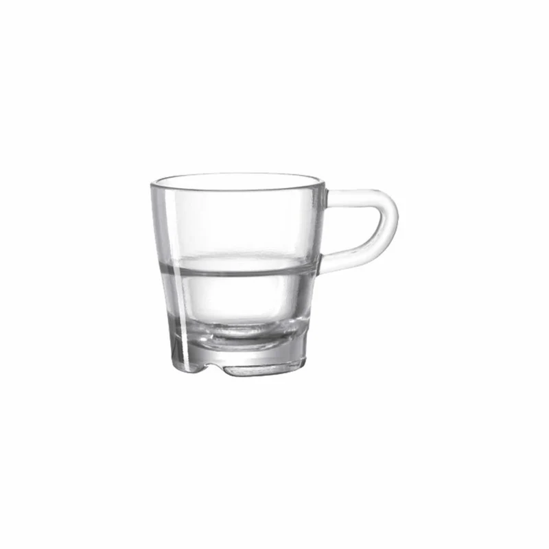 Leonardo Senso Espressotasse 6er Set, Espresso Tasse, Kaffeetasse, Kaffee, Glas, 40 ml, 14648