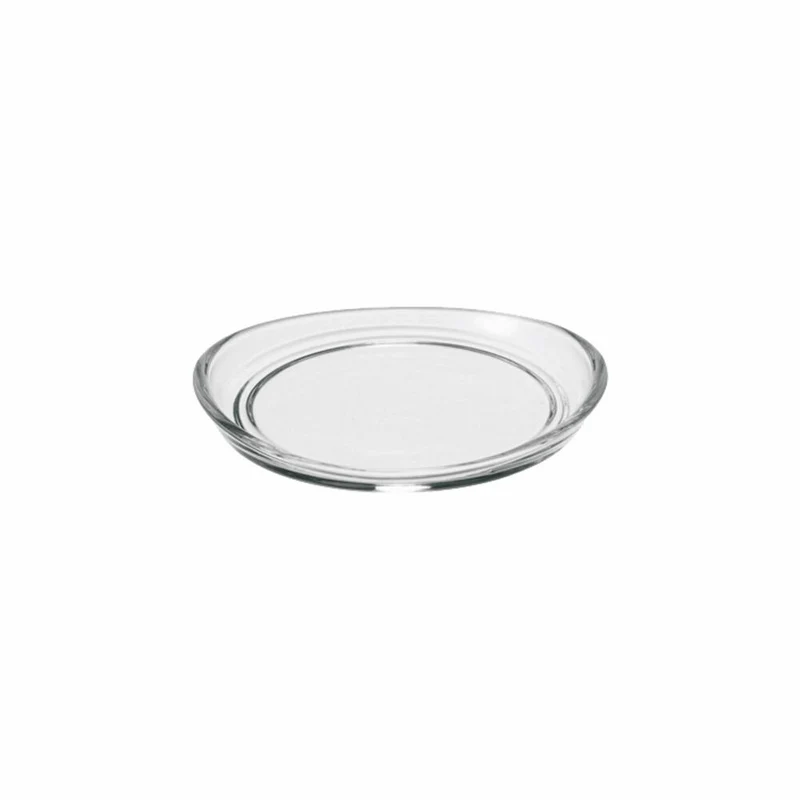 Leonardo Loop Untersetzer 6er Set, Unterteller, Glasuntersetzer, Klarglas, Glas, Ø 10.5 cm, 21127