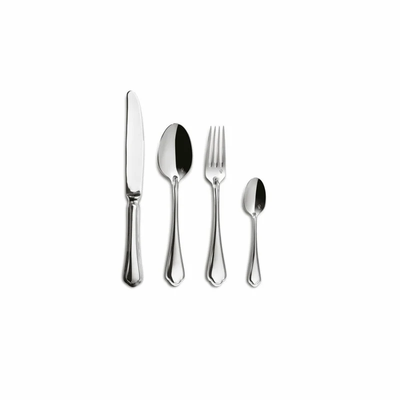 Comas Besteck-Set Sangiovese 24-tlg., Tafelbesteck, Edelstahl 18/10, Silberfarben, 6906