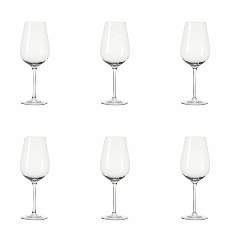 Leonardo Tivoli Weißweinglas 6er Set, Weinglas, Weißwein Glas, Wein, Klar, 440 ml, 17357