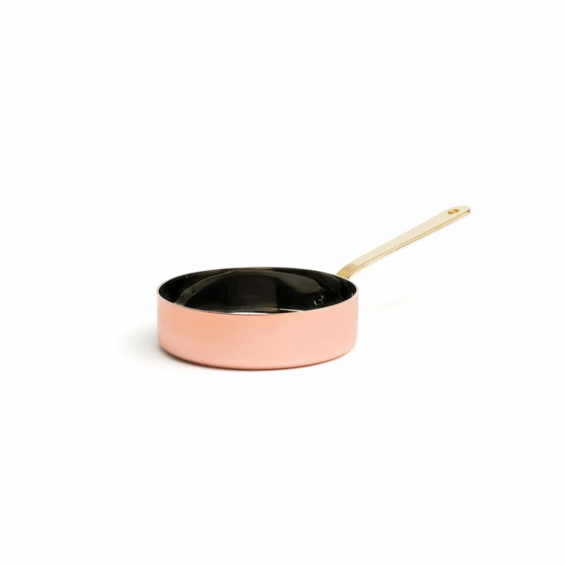 Comas Mini-Bratpfanne Gourmet Dual, Pfanne, Edelstahl, Kupfer, Kupferfarben, 12 cm, 7493