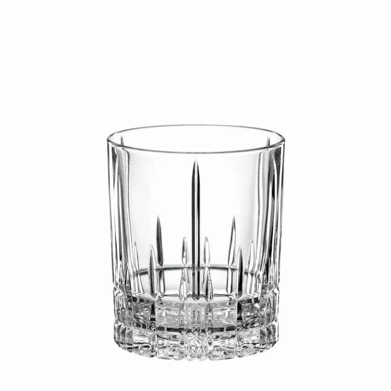Spiegelau Perfect Serve Ice Ball Set, 2 DOF Tumbler + Eisball-Form, Glas, Transparent, 368 ml, 4500276