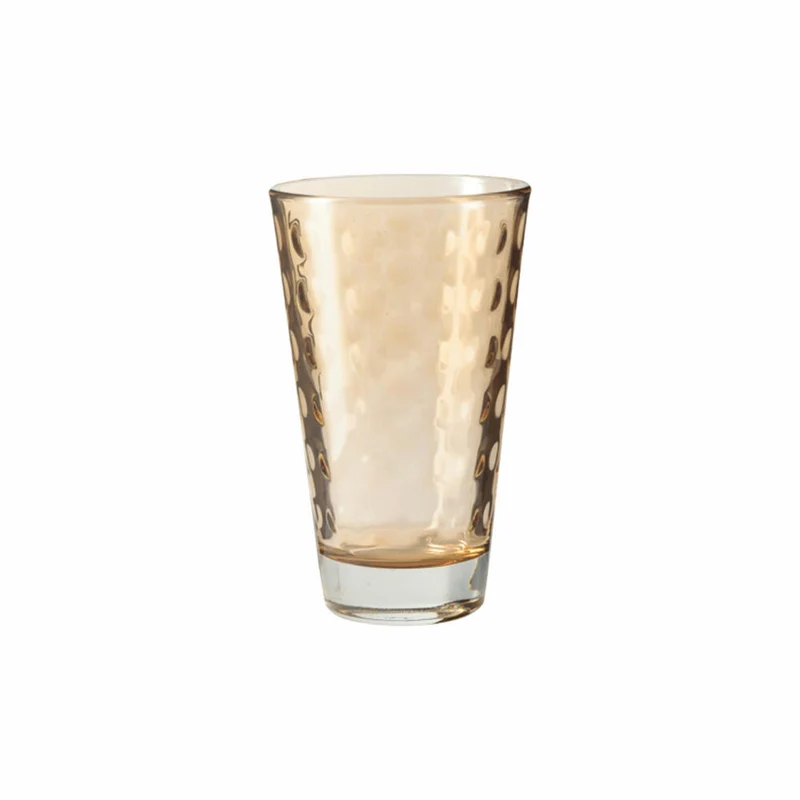 Leonardo Optic Longdrinkglas 6er Set, Cocktailglas, Trinkglas, Becher, Glas, Marrone, 200 ml, 14772