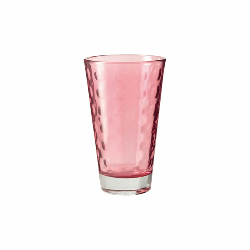 Leonardo Optic Longdrinkglas 6er Set, Cocktailglas, Trinkglas, Becher, Glas, Rubino, 200 ml, 14769
