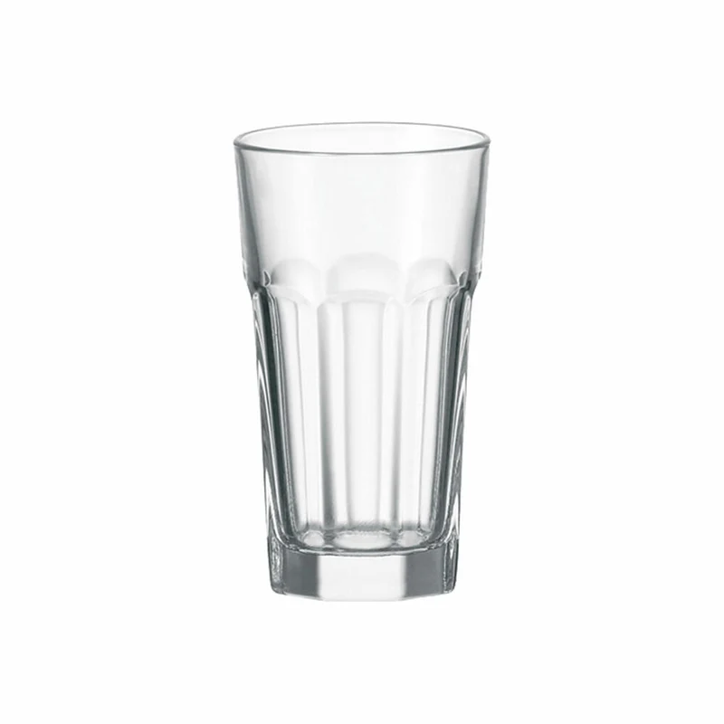Leonardo Rock Longdrinkglas 12er Set, Cocktailglas, Becher, Klarglas, Glas, 200 ml, 97941