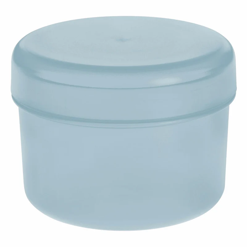 Koziol Rio Vorratsdose mit Deckel, Aufbewahrungsdose, Frischhaltedose, Kunststoff, Powder Blue, 8 cm, 3045639