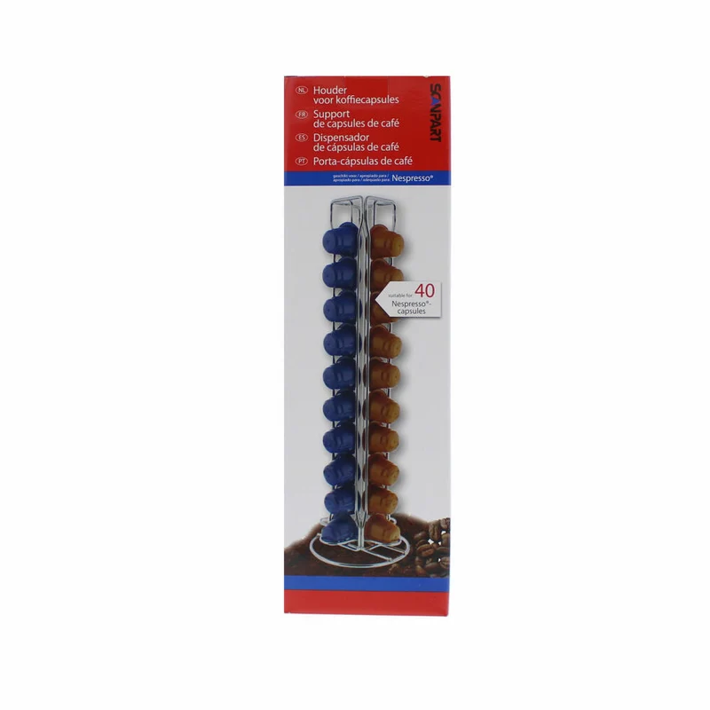 Scanpart Kapselhalter kompatibel mit Nespresso, für 40 Kapseln, Kaffeekapselhalter, Kapsel Halter, 2790002113